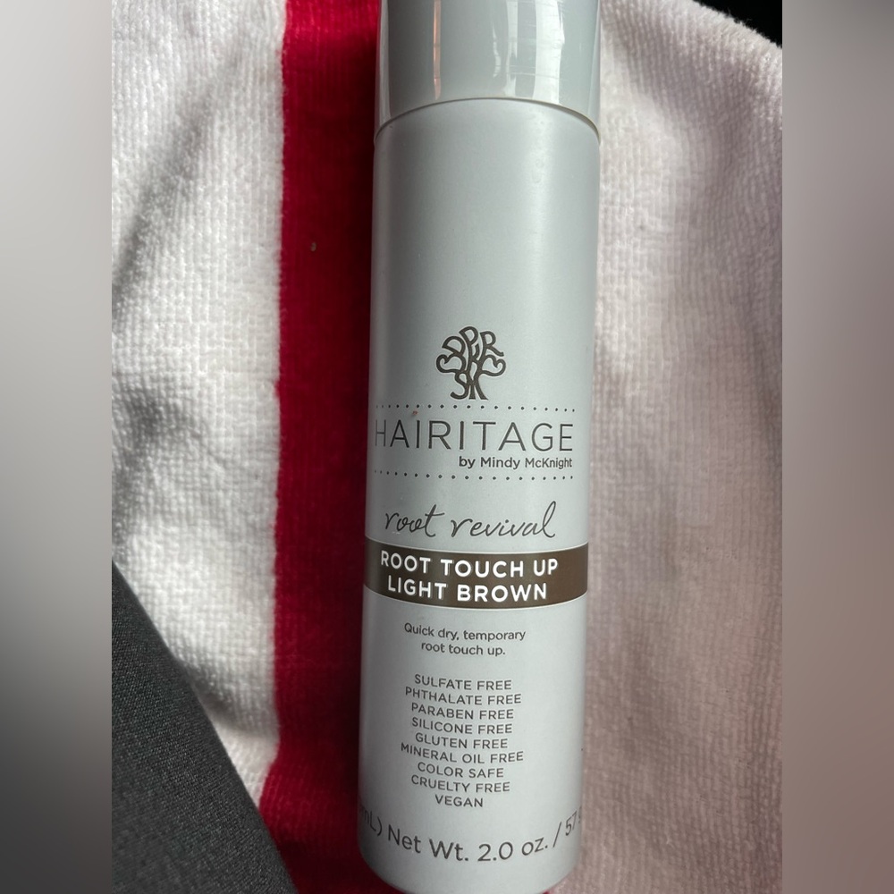 New Hairitage Root Revival Root Touch Up Spray in Light Brown